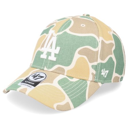 47 Brand - MLB Camo adjustable Boné - Los Angeles Dodgers MLB MVP Duck Camo Adjustable @ Hatstore