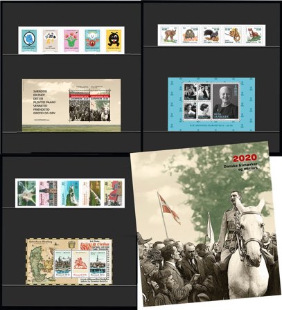 Danmark - Årsmappe 2020 - Postfrisk