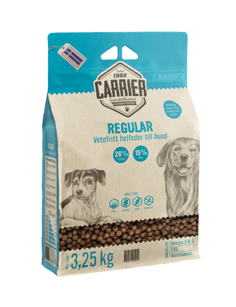 Carrier - Vanlig 3,25 kg - Hund - Hundefôr & hundemat - Tørrfôr for hund - ZOO.no