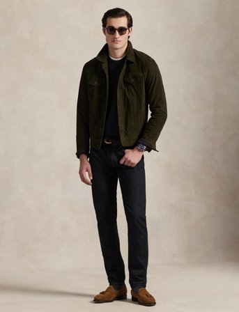 Polo Ralph Lauren Mesh-Knit Cotton Crewneck Sweater - Navy - XS