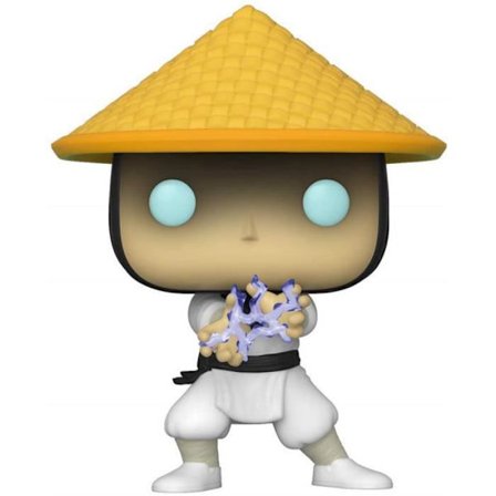 Figur - Funko - Mortal Kombat - Raiden - Vinyle POP - 9 cm - Præsentationsboks