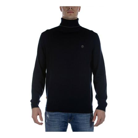 Timberland, Turtlenecks Zwart, Heren, Maat:M