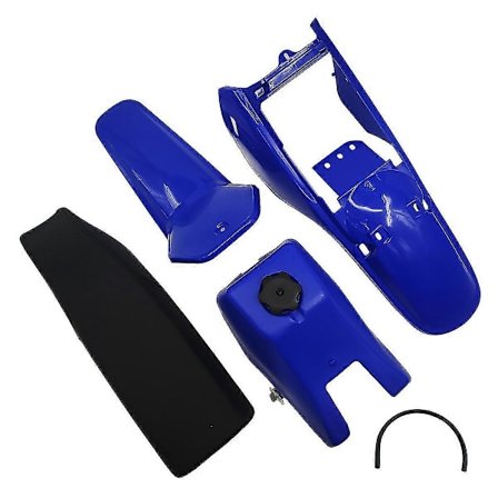 Motorsykkel Karosseri Plastkåpe Karosserisett For Yamaha Pw80 Pw 80 Pee Wee Plastskjerm Karosseri Sete Bensintank Sett gx20241207179