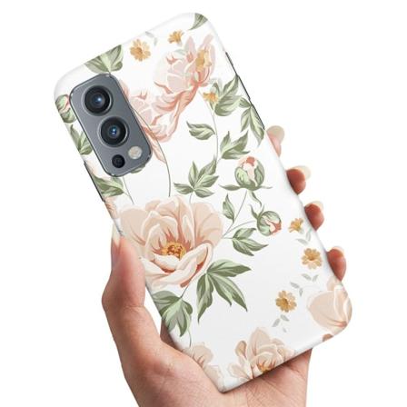 OnePlus Nord 2 5G - Cover/Mobilcover Blomstermønster