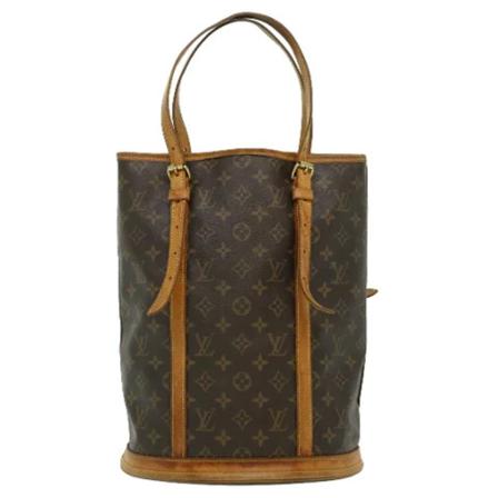 Louis Vuitton Vintage, Pre-owned Canvas Shoulder Bags Bruin, Dames, Maat:ONE Size