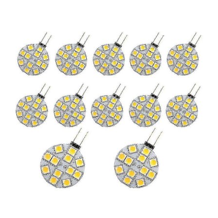 12 st G4 LED-Pucklampor