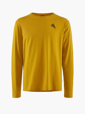 Klättermusen Runa Verkstad 1990 LS T-Skjorte Herre - Gold - Men's - XS