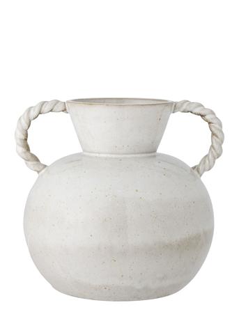 Semira Vase Home Decoration Vases Hvit Bloomingville*Betinget Tilbud