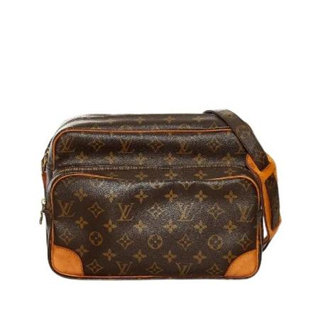 Louis Vuitton Vintage, Pre-owned Canvas louis-vuitton-bags Bruin, Dames, Maat:ONE Size