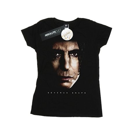 Harry Potter Dam/Kvinnor Severus Snape Porträtt Bomull T-Shir