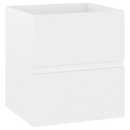 Vidaxl Tvättställsskåp Vit 41x38,5x45 Cm Spånskiva Vit