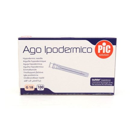 Pic Ago Ipodermico G18 1 1/2 100 Pezzi