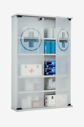 VCM - Medisinskap Honula - Hvit - Hyller & oppbevaring - Fra Homeroom