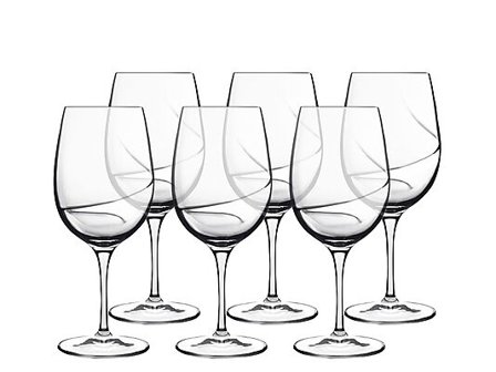 LUIGI BORMIOLI Rødvinsglass Aero 57cl 6stk