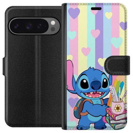 Yhteensopiva Lompakkokotelo Google Pixel 9 Pro XL BMW M4 neonlime-driftityyli graffitilla ja kaupunkikaturata-tunnelmalla