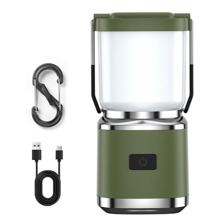 LED Campinglykt, Superlys Vanntett Lampe - Justerbar 4 Lysmoduser Oppladbar Hagebelysning_TF_TF