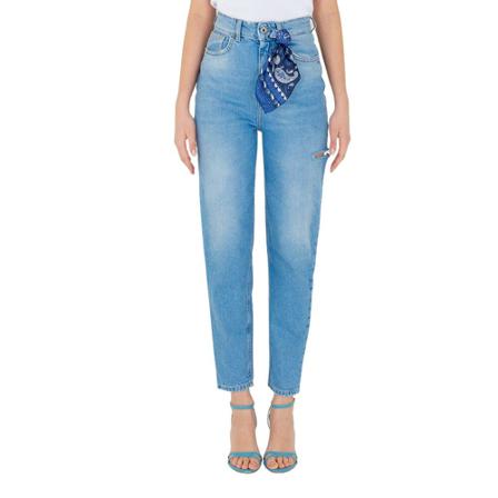 Liu Jo, Jeans Blauw, Dames, Maat:W28,Cotton