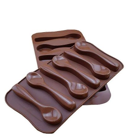 2 stk. Silikone Chokolade Kage Cupcake Form Ske Form Candy Is Form DIY Bageform til Børnefest Bryllup