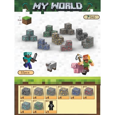 My Magnetic World Magnetisk Byggeklodssæt - Mit Hjemme