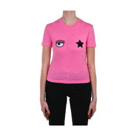 Chiara Ferragni Collection t-shirt rosa, Dam, Dam, Storlek: M