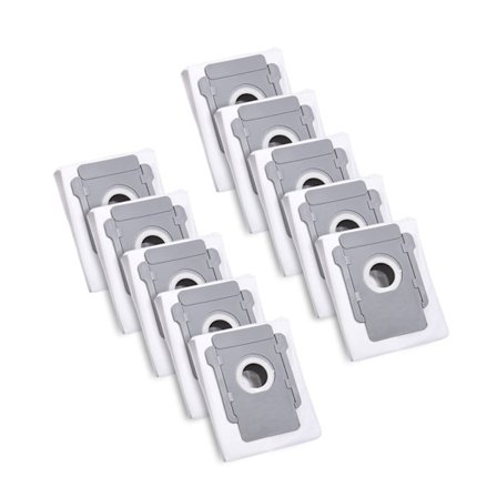 10 Støvsugerposer til iRobot Roomba i7 i7+ i3 i3+ i4 i4+ i6 i6+ j7 j7+ i8 i8+S9 S9+ E5 E6 E7 Clean Base, Udskiftningspose til støv