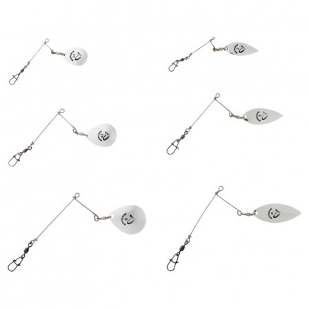 Savage Gear Easyon Spinner Bait Kit L Silver (2-pack)