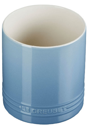 Le Creuset Signature Stengods Bestick- Och Redskapskruka 1.1L Chambray Köksredskap Vit 1,1 L