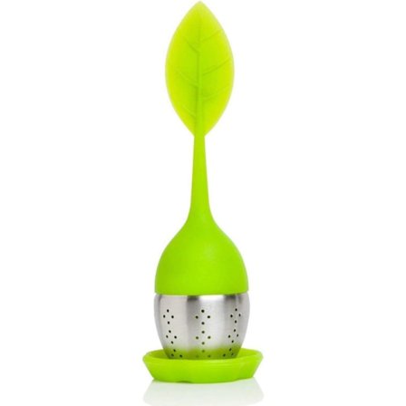 Teinfuser med fat 100% livsmedelsgodkänd silikontefilter &