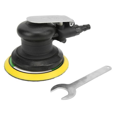 5-tums pneumatisk slipmaskin 12000RPM Lågt brus Luftslipningspolermaskin för bilmöbler metall