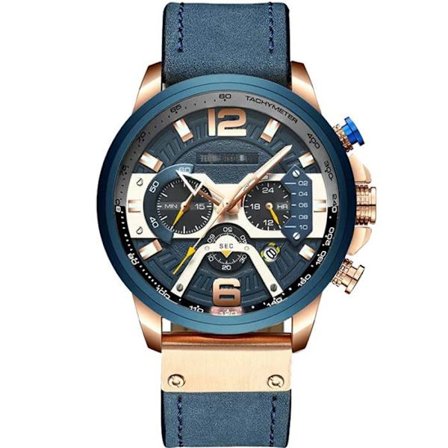 Klocka - TD - High-end - Sport - 30 m vattentät - Multifunktionell urtavla