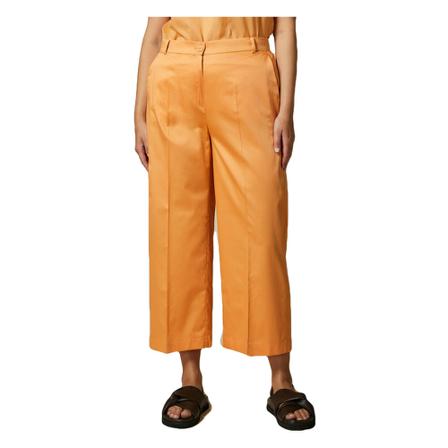 Marina Rinaldi Cropped Broek , Oranje , Dames , Maat: 4XL