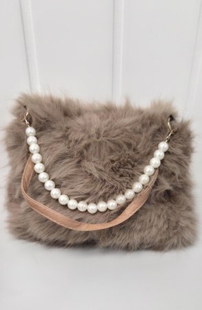 Endless Carmina Veske Fuskepels Muldvarp