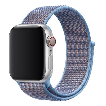 Nylonarmband Apple Watch Ultra 2 49mm Baby Blå