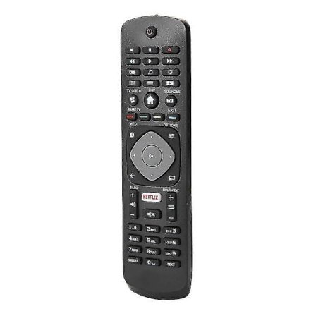Universal Smart TV Fjernbetjening med Netflix til Philips - Nem Kontrol og Adgang til Streamingtjenester