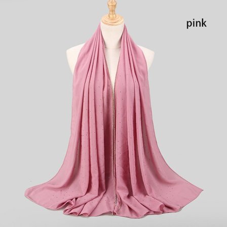 Hodeskjerf Satin Bandana ROSA