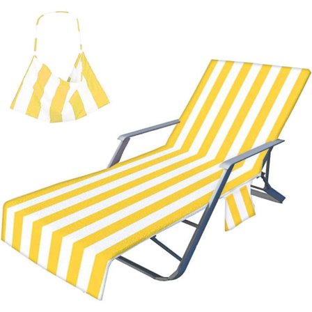 Strandstol Cover, 75x210cm Håndklæde til Strandstol med
