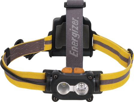 Energizer Hard Case Hodelykt 325 lm, med batterier, Belysning