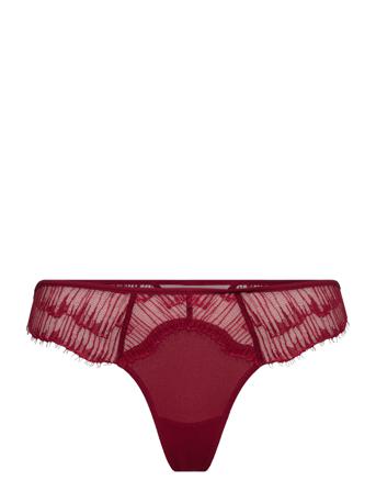 Thong Stringtrosa Underkläder Röd Calvin Klein