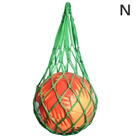 Jalkapalloverkkolaukku Nylon Bold Säilytyslaukku Single Ball Carry Porta