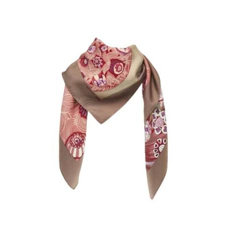 Hermès Vintage Pre-owned Silke trklaeder Brun, Dame Vintage Accessories, Størrelse: ONE Size