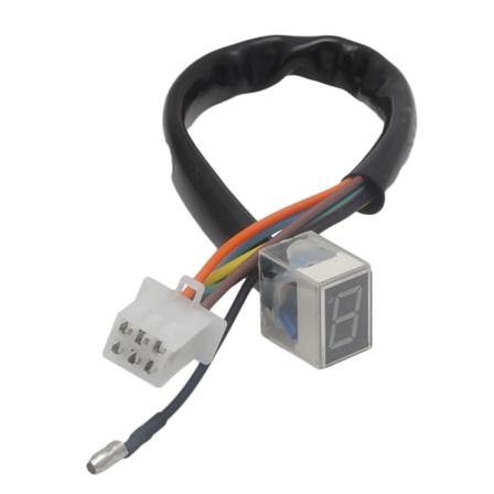 NY Universal LED digital girindikator Motorsykkeldisplay girspaksensor