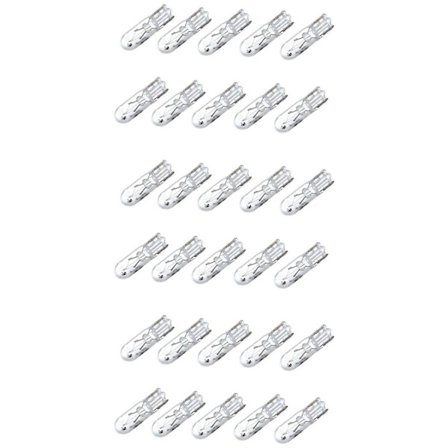 30 kpl T5 17 86 206 286 Halogeeni Lamppu Auton Mittaristo Lamppu Auto Kiila Kojelaudan Lamppu 1.2w 12v Li