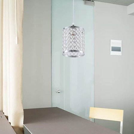 16 cm ainutlaatuinen riippuvalaisin, metalli, sähköpinnoitettu, moderni