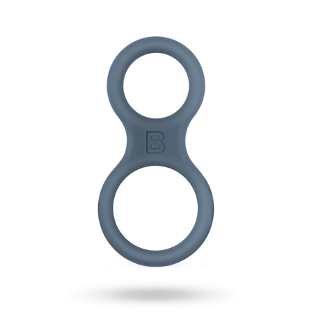 Silicone Cock Ring & Ball Stretcher - Vuxen.se - Penisringar