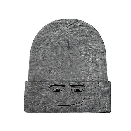 Roblox Ansigtsstrikning Strikket Hue Beanie Caps Skullies Beanies Ski Cap Blød Bonnet Huer Vinter Varme [DB]