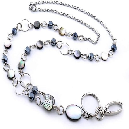 Udtrækkelig nøglering Badge Holder