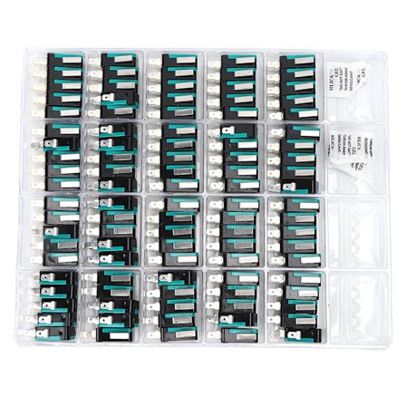 100 kpl BEM-mikrokytkin 250VAC 15A Itsepalautuva sähkölaite 151 1C25