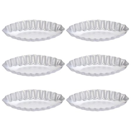 6 stk sjokolade Panettone liten kakeform sett non stick bakeformer kjeks terteformer egg terte båtform Db