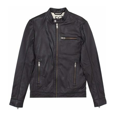 Selected Homme Classic leather Jakke Sort, Herre
