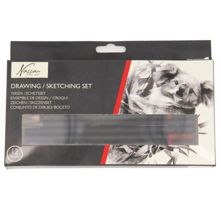 Nassau Fine Art Sketch & Draw 12-set